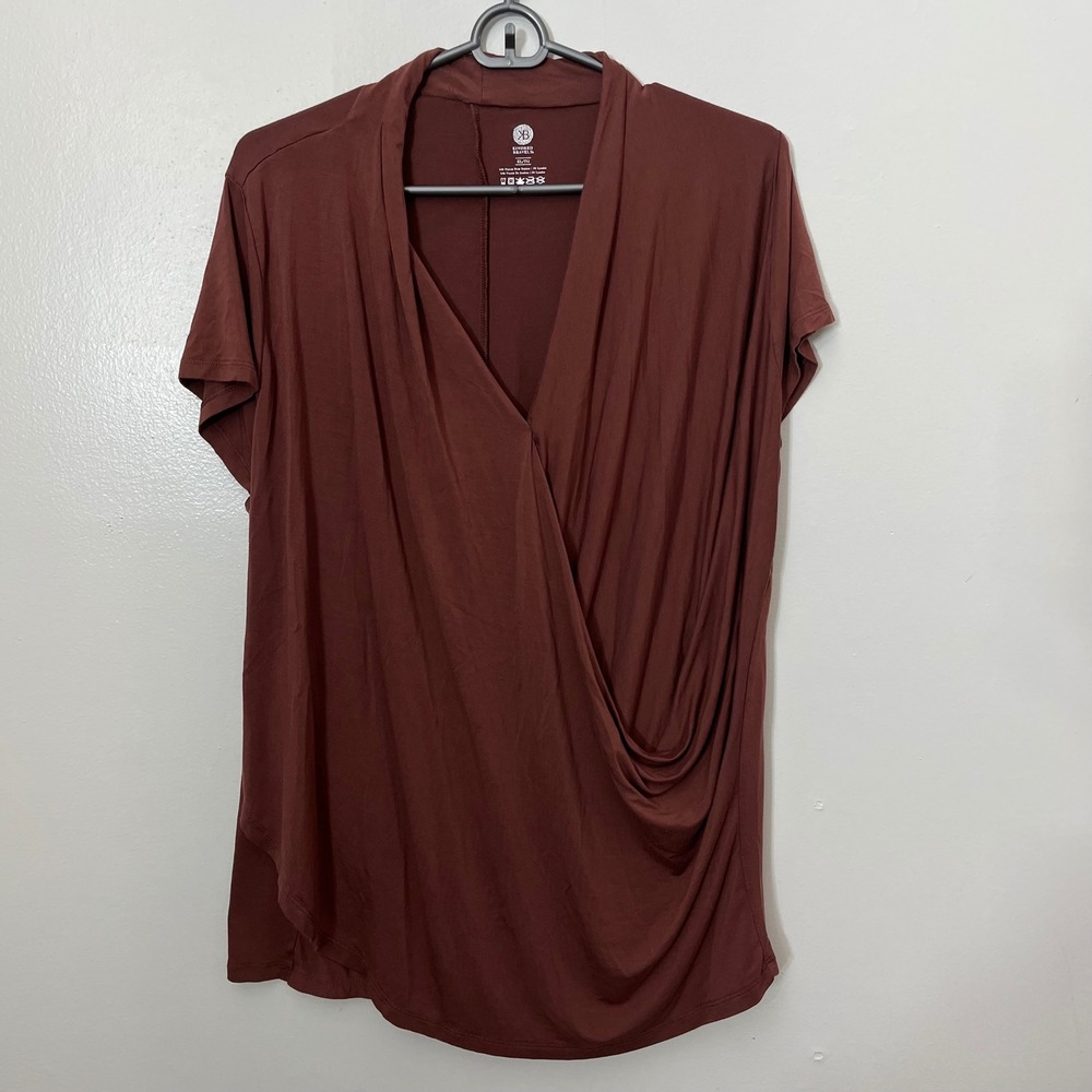 Kindred Bravely Women's nursing Blouse in Rust